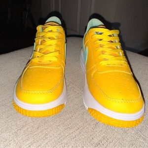 Nike SpongeBob Yellow Sneakers